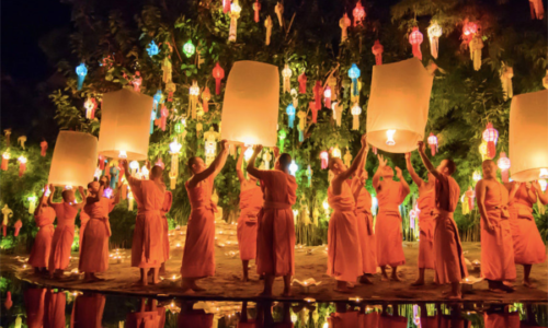 chiang mai-festival das lanternas